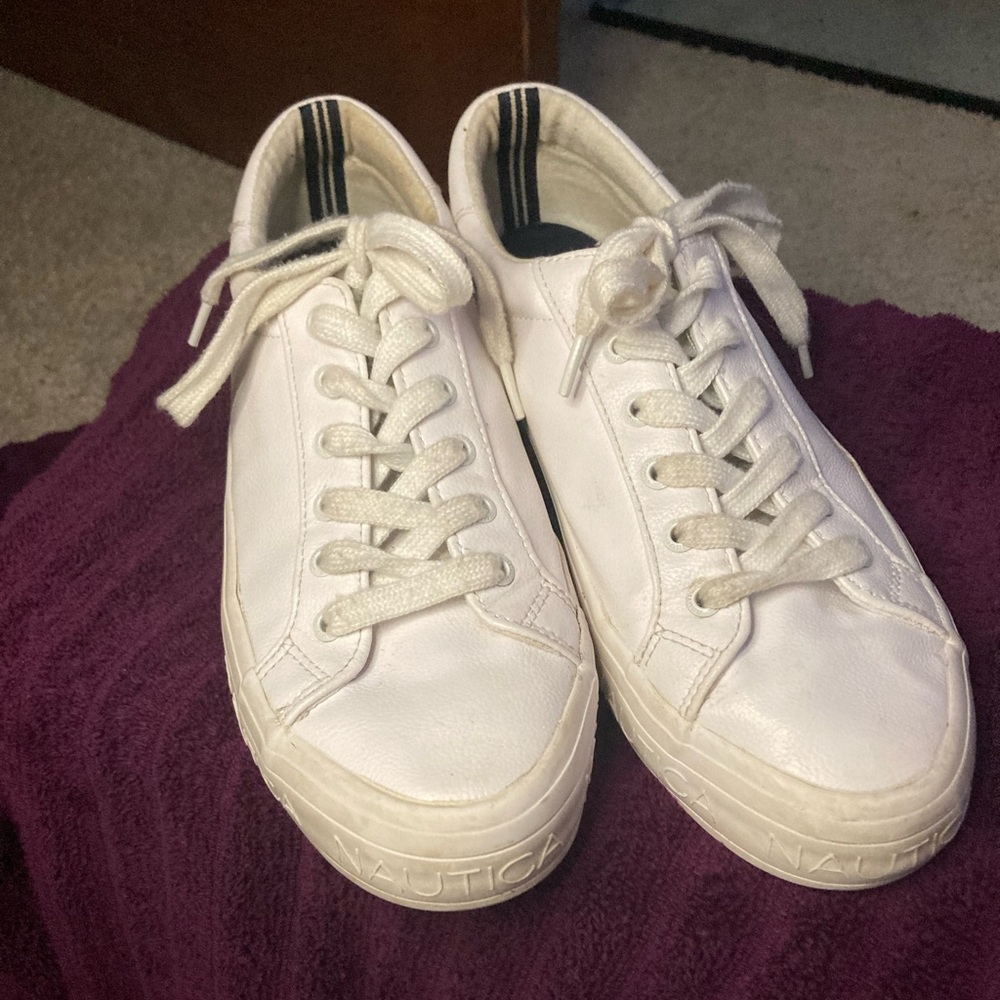 Nautica size 9.5 sneakers worn like three times